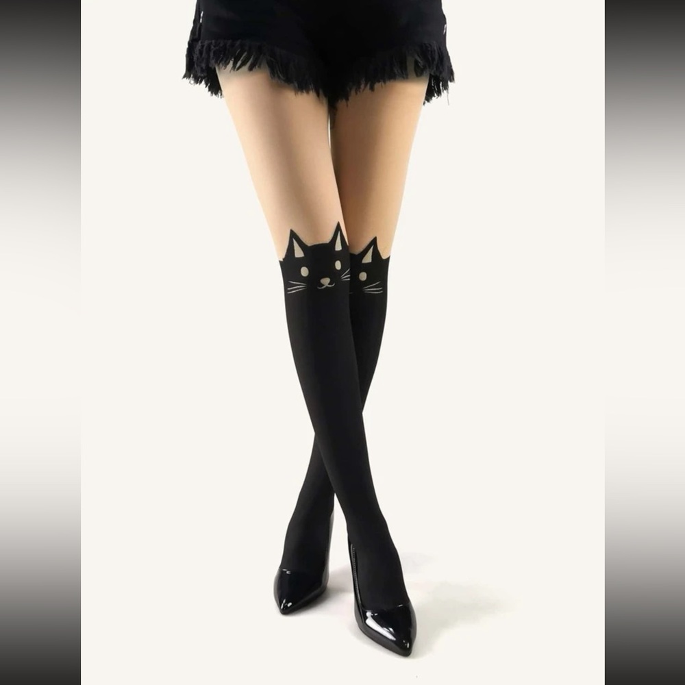 😺 Super cute kitty cat nylons 🐱